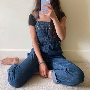 Vintage Denim Overalls